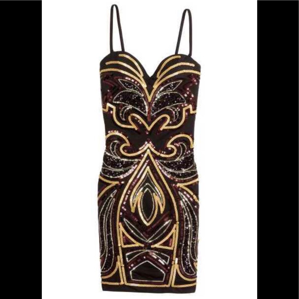 H&M sequin Dress SZ S